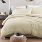 Single Bedding Set with Duvet Cover & Fitted Sheet, 3pc – Linen