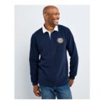 Six Nations Fleece Rugby Shirt – Navy