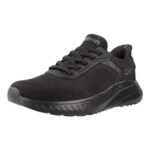 Skechers Mens BOBS Squad Chaos Step Trainer Black UK 6.5