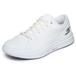 Skechers Mens Drive 6 Arch Fit Leather Relaxed Fit Spikeless Golf Shoe Sneakers – Size 7.5 UK