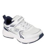 Skechers Retro-Graph Trainer – White Navy – Junior Size 1.5 Only