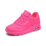 Skechers Womens Uno Night Shades Trainers, Pink, UK 4