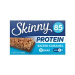 Skinny Brands Protein Salted Caramel Bars 5 x 20g Bars (Total 100g) End May 2027