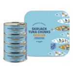 Skipjack Tuna Chunks in Sunflower Oil, 4x145g by amazon ( £1.98 – £2.24 w/voucher s&s)