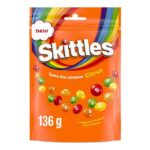 Skittles Citrus & Zesty Flavours Sweets, 136g Pouch – £0.90 S&S