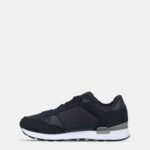 Slazenger Mens Lace Up Classic Low-Top Trainers – Navy / Grey – Size 7-11