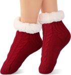 Slipper Socks for Women & Men, Non Slip, Thermal Winter