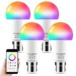 Smart Bulb Compatible with Alexa Light Bulbs, 12W Bayonet Energy Class E Sold by Lighting Masters International Store / FBA