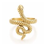 Snake Charmer Ring – Gold or Silver – Small Sizes Only