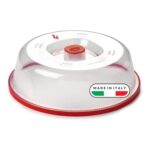 Snips Microwave Plate Cover, 26.2 Cm, Steam-Vented, Made in Italy