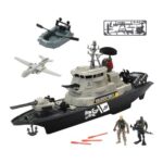 Soldier Force Hurricane Battleship Playset with Lights and Sounds