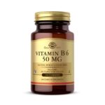 Solgar Vitamin B6 50 mg – 100 Vegetable Capsules Supports Red Blood Cell Formation – Early Prime Deal