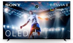 Sony Bravia 8 K65XR80U (£200 Cashback) 65 inch OLED 4K Ultra HD HDR Smart TV – 6 Year Warranty – With Code