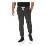 Southpole 1570 Basic Active Fleece Jogger Sweatpants Heather Charcoal Large
