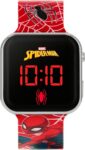 Spiderman Boys Digital Quartz Watch with Silicone Strap