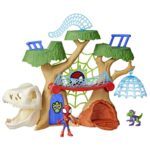 Spidey and His Amazing Friends Marvel Dino-Webs Treehouse Playset