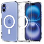 Spigen Ultra Hybrid MagFit Case for iPhone 16 Plus – Clear White – Sold by Spigen EU /FBA