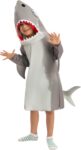 Spooktacular Creations Halloween Shark Costume Kids, Shark Boy Costume with Fin Tail for Halloween Dress Up Party