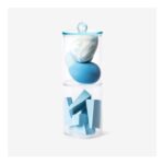 Stackable Storage Jar for Makeup Sponges