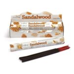 Stamford Sandalwood Incense Sticks, 6 Packs of 20