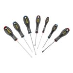 Stanley FatMax 7-Piece Screwdriver Set, Parallel/Flared/Pozi