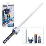 Star Wars Ahsoka Tano Extendable White Lightsaber Toy, Ages 4