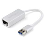 StarTech USB 3.0 to Gigabit Ethernet Adapter (USB31000SA) – Silver