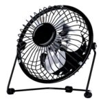 Status 4-Inch USB Desk Fan – Black