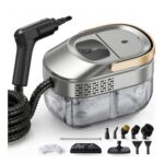Steam Cleaner 2500W, 15s Heat-Up, 1.6L Tank, 14pc Accessories, Silver