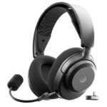 SteelSeries Arctis Nova 3P Wireless – PS5 Headset & PC Gaming Headset – 40 HR Battery – PlayStation, PC, Switch – 2.4GHz/Bluetooth – Black