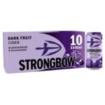 Strongbow Dark Fruit Cider Can 10x440ml – Clubcard Price