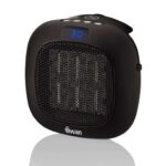 Swan Plug-In Fan Heater with 12 Hour Timer, LED Display and Overheat Protection, 700W, Black, SH27010N