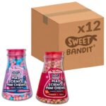 Sweet Bandit Mad Science Mini Chew, 80 g (Pack of 12) Assorted Flavour Chewy Candy Pieces, Science Themed Treats