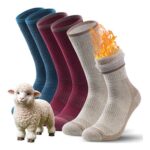 TANSTC Merino Wool Thermal Hiking Socks – 3 Pairs