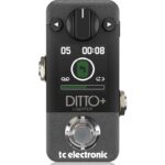 TC Electronic DITTO LOOPER Next Generation 60-Minute Multi-session Looper Pedal, Compatible with PC and Mac