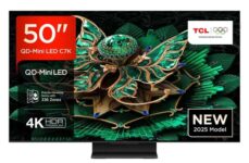 TCL 50C7K-UK 50 inch QD-Mini LED 4K Ultra HD HDR Smart TV