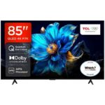 TCL 85P7K-UK 85 QLED Smart Television, 4K Ultra HD, Black, F Rated (Member Price)