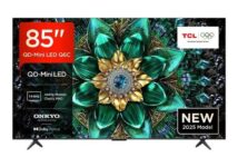 TCL 85Q6C QD-Mini LED 4K HDR Smart Google TV-85Q6C-UK(144Hz Precise Dimming Series Up to 512 Zones, ONKYO 2.1 Sound) JoyPlus Member Price