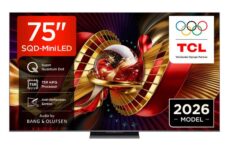 TCL C8L SQD-Mini LED 75 4K Ultra HD HDR Smart TV with code
