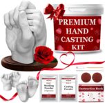 TECEUM Hand Casting Kit Unique Gift for Couples, Family, Babies & Adults