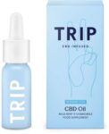 TRIP CBD Oil 1000mg, Wild Mint, No-THC, Blended with MCT Coconut Oil, 15 ml