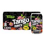 Tango Zerod Thirst Trap – Peach & Pineapple 330ml Can 8 Pack (£2.85 / £2.55 max S&S)