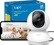 Tapo C210 2K 3MP Pan/Tilt Indoor Security Camera Pet Camera House Security CCTV Camera
