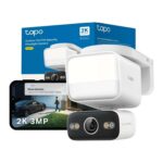 Tapo C710 2K 3MP Pan/Tilt Outdoor 1500 Lumen Footlight Security Camera, CCTV, No Monthly Fee – Prime Deal