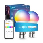 Tapo L530B(2-Pack) B22 Smart Bulb Multicolour Dimmable LED Light Bulb