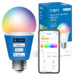 Tapo L535E E27 Smart Bulb Matter Multicolour LED Light Bulb Matter-Certified, 1055 Lumens, 16M Colours, Dimmable, Energy Monitoring £9.02s&s