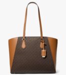 Taryn Large Signature Logo and Leather Tote Bag – Free C&C