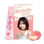 Teazen Peach Kombucha Tea, Hydration Drink Sachets 10 x 5g – Sold by infuzi / FBA