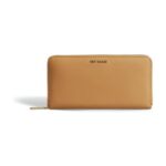 Ted Baker Garcey Large Zip around Tan Purse