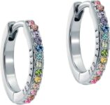 Ted Baker Heplie Crystal Hoop Earrings (14mm outside diameter) For Women – Sold by Ted Baker Jewellery / FBA
